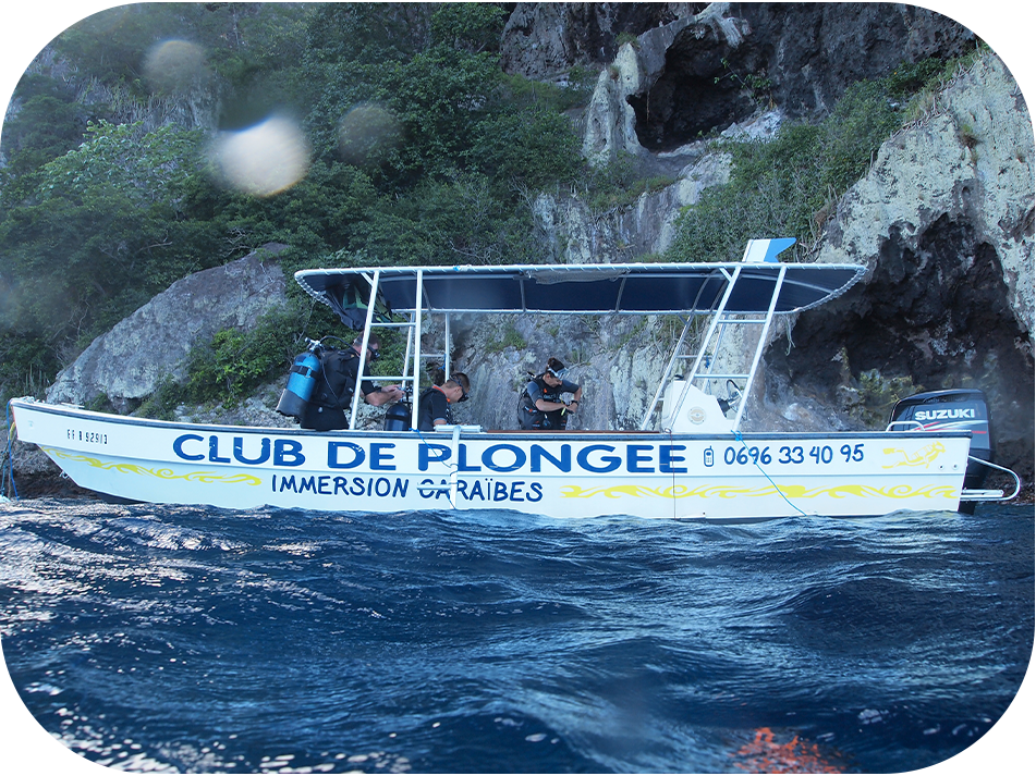 Bateau Plongée Immersion Caraibes